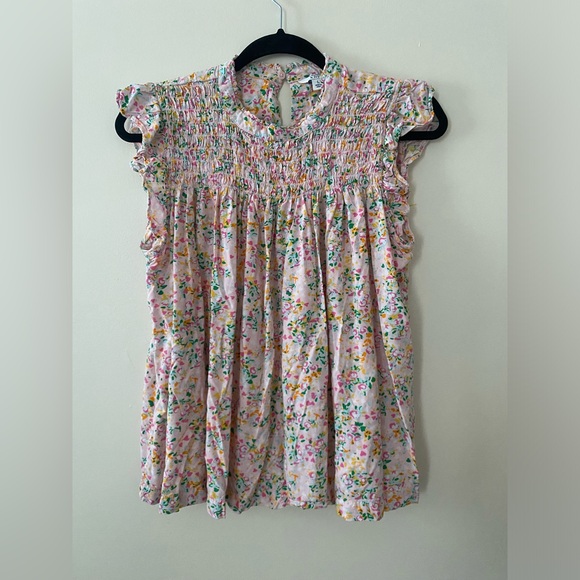 Crown & Ivy Floral Multicolor Women's Top - Picture 2 of 7